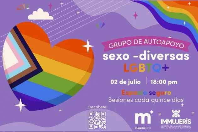 IMMUJERIS, invita a los talleres para personas con discapacidad y comunidad LGBTQ+ 