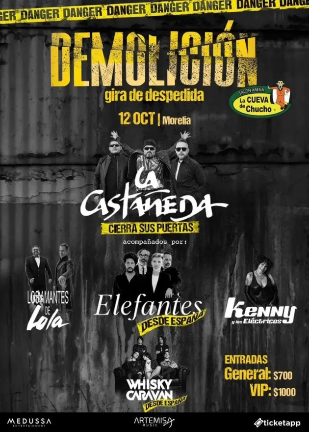 La Castañeda llega a Morelia con su Gira 