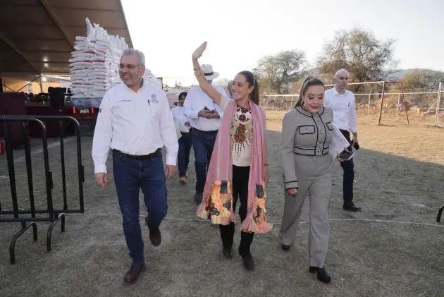 Fructífera para el Campo la visita de Claudia Sheinbaum Pardo a Michoacán   
