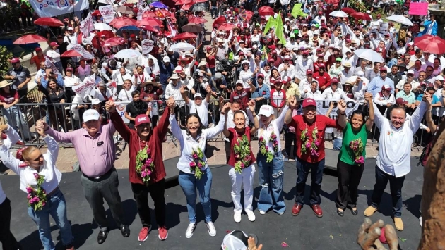 MÉXICO SE ESCRIBE CON M DE MORENA Y CON M DE MUJER: CLAUDIA SHEINBAUM REPRESENTA LA 4T A FAVOR DE LA 