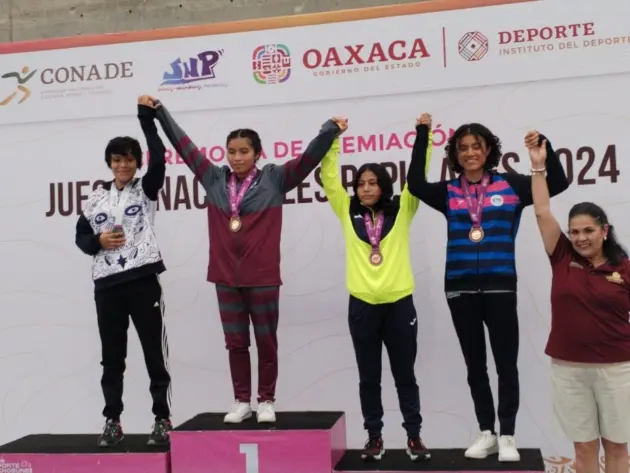 Michoacán cosechó 6 medallas en Juegos Populares Oaxaca 2024 