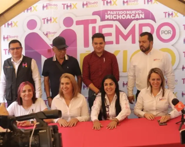 Postula Tiempo por México a Gisela Vázquez a la alcaldía de Morelia  