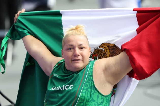 La Mexicana Rosa María Guerrero ganó Medalla de Bronce en lanzamiento de disco F55  en los Paralímpicos de París 2024