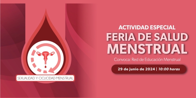 Invita Secum a feria de educación menstrual en el Museo del Estado 