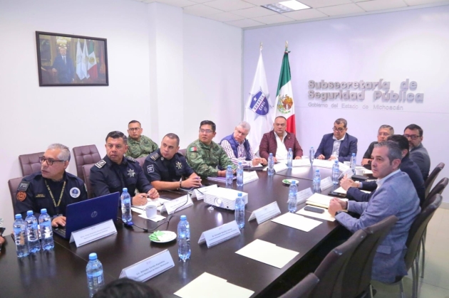 En Mesa de Seguridad región Morelia acuerdan fortalecer acciones preventivas 