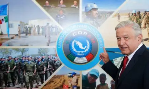 Presidente inaugura Centro de Entrenamiento para fuerzas Mexicanas que Participen en Misiones de Paz
