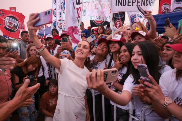 Claudia Sheinbaum ha Causado Eufóricas Manifestaciones ante 180 mil personas en toda la República Mexicana 