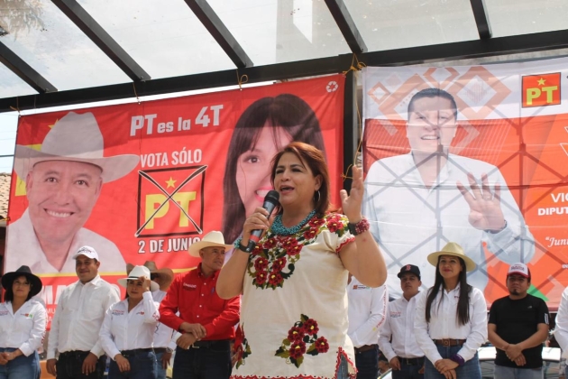 Avanza el respaldo a las y los candidatos de la coalición, sigamos Haciendo Historia, en los municipios: Fabiola Alanís 