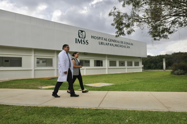 Nuevo hospital del IMSS en Uruapan mejora y amplía la cobertura médica: Ramirez Bedolla 