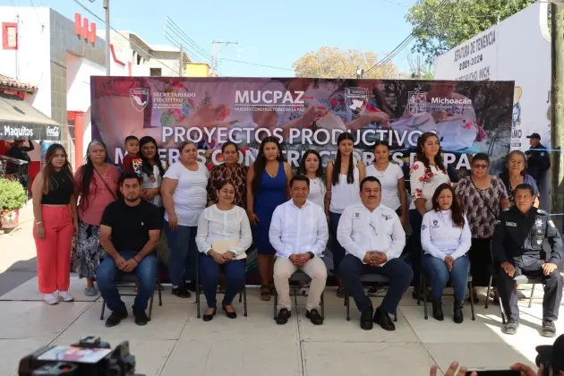 Proyectos productivos comunitarios fortalecen economía de mujeres michoacanas
