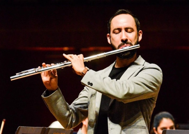 La Osidem recibirá al flautista Abraham Sáenz en concierto 
