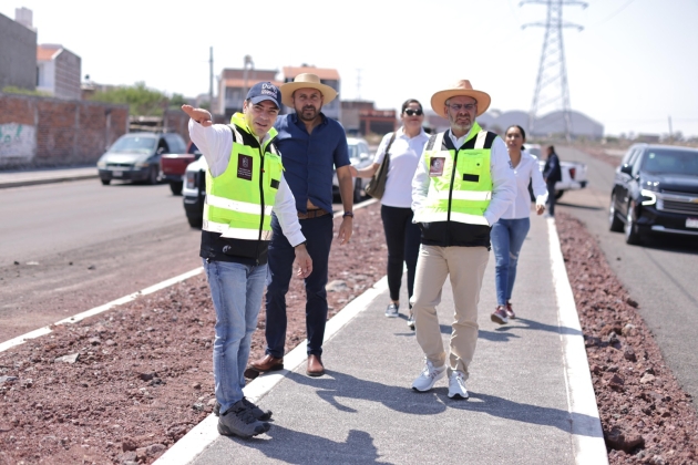 Avenida Martí Mercado, al 90 % de construcción en La Piedad 