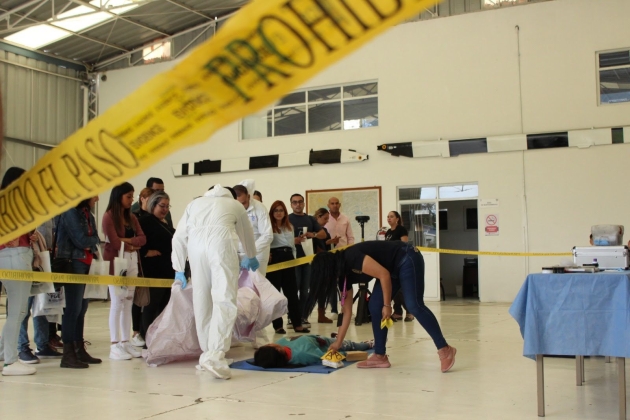 Estudiantes de UNID visitan las instalaciones de la Fiscalía General del Estado de Michoacán 