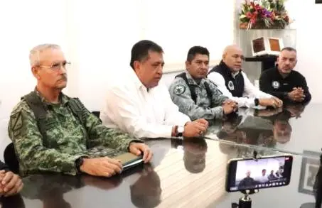 En Apatzingán Afinan Operativo para la Seguridad  de la Celebración del Patriótico  15 y 16 de Septiembre 2022