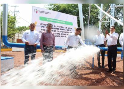 Superan carencias de agua habitantes de la Región Apatzingán