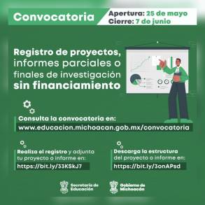 Abre SEE convocatoria para investigadores e investigadoras Docentes 