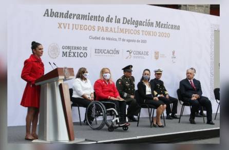 La Polémica Ana Gabriela Guevara motiva a la Delegación Paralímpica rumbo a Tokio 2020 