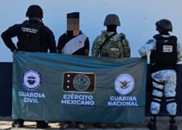 SSP detiene a hombre con 9 armas largas y más de 2 mil cartuchos, en Buenavista 