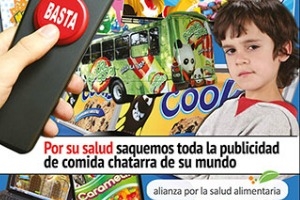 La OMS pide regular obligatoriamente la publicidad de comida y bebida para niños 