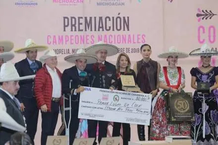 Con Gran Ã‰xito se Realiza la Premiación  del Congreso y Campeonato Nacional Charro 2019, La Belleza de un Arte Sin precedentes