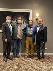 Analizando la Situación de Michoacán Cárdenas Batel y Ramírez Bedolla  se reúnen en CDMX