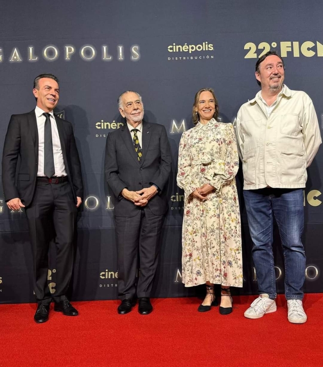 MEGALÓPOLIS: Francis Ford Coppola no teme tomar riesgos y presenta en el FICM  su nuevo Film 