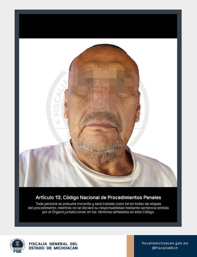En acción coordinada, FGE  y SSP detienen a presunto responsable del homicidio del Estudiante de Tiripetio 