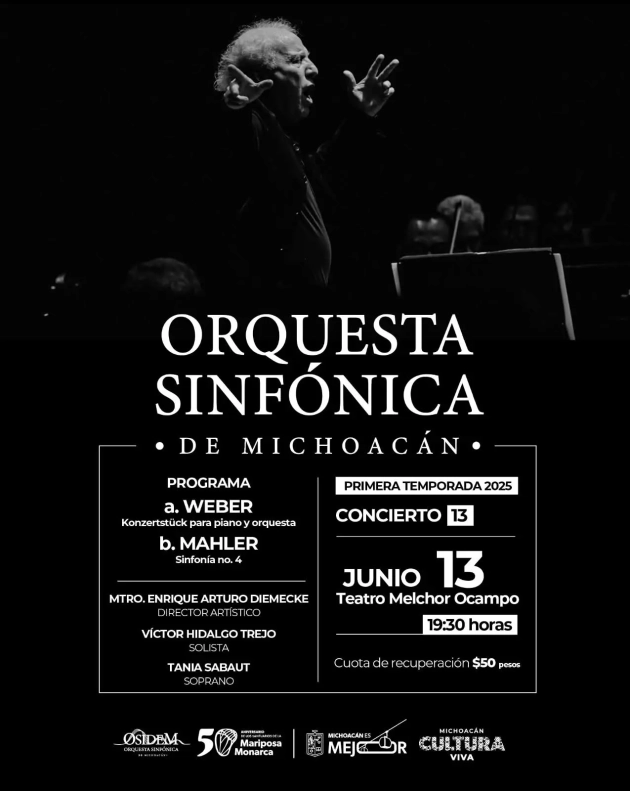 OSIDEM presentará un viaje a través de la música de Mahler y Weber 