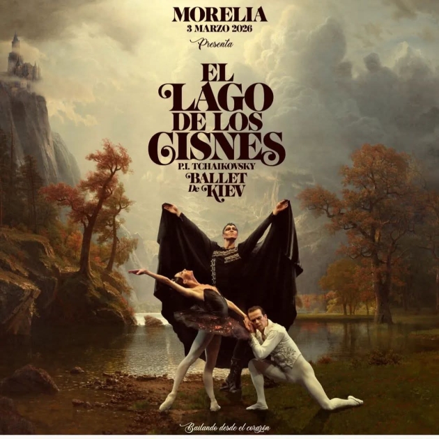El Ballet de Kiev presenta la obra clásica "El Lago de los Cisnes" en Morelia, Adquiera ya sus localidades