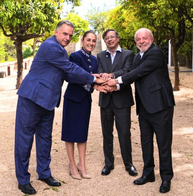 Exitosa e Histórica la Gira de la Presidenta Sheinbaum a Barcelona España  