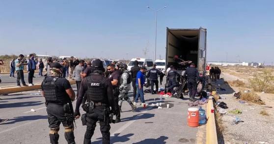 En México, el  Instituto Nacional de Migración concederá visas humanitarias a personas migrantes abandonadas en caja de tráiler 