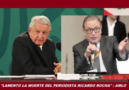 Lamentó el fallecimiento de Ricardo Rocha, en algún momento me abrió espacios:  AMLO  