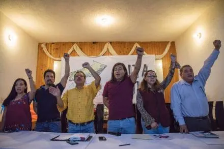  EL FUTURO DE MORENA ESTÃ EN USTEDES La Ruta de la Unidad llegó a Zitácuaro y Ciudad Hidalgo