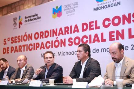 Defenderemos la educación porque es el futuro de Michoacán y México: Gobernador