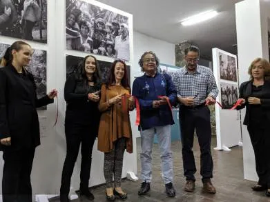 Mujeres guerrilleras llegan a la Casa Taller Alfredo Zalce