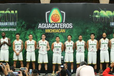 Presentan a equipo Aguacateros de Michoacán con Corazón Inquebrantable