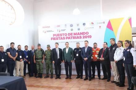 Instalan Puesto de Mando para vigilar Fiestas Patrias 2019 