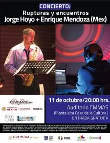 Saxofón y electrónica en la reapertura de la temporada de conciertos del CMMAS