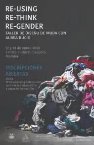 Invitan a participar en los dos talleres de moda, en el Centro Cultural Clavijero