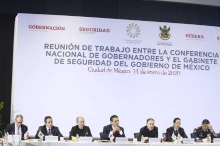 Cierran filas Gobernadores y Gobierno Federal para la construcción de la paz y seguridad