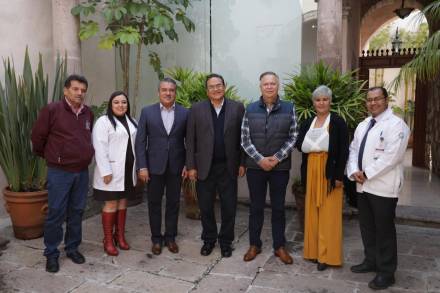 Afinan Raúl Morón y federación aplicación en Morelia del proyecto IMSS-Comunitario