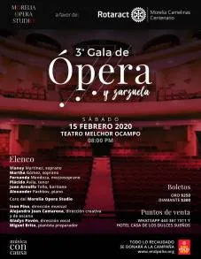 Ã“pera y Zarzuela de Gala con causa contra la Poliomielitis Mundial