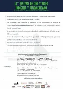 Ãšltima semana para postular a cineastas, en el 16Â° Festival de Cine y Video Indígena 