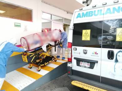 Realiza SSM con éxito 128 traslados prehospitalarios de pacientes COVID-19