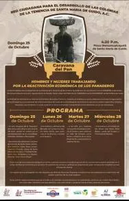 Gobierno de Morelia invita a participar en la tradicional Caravana del Pan de Santa María de Guido*