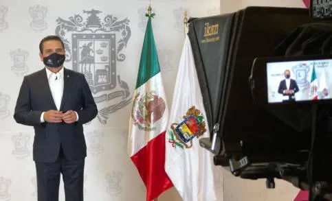 Advierte Gobernador medidas más enérgicas si no bajan contagios y muertes por COVID-19 