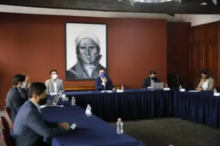 Fortalecen coordinación para garantizar proceso electoral ordenado y pacífico en Michoacán  