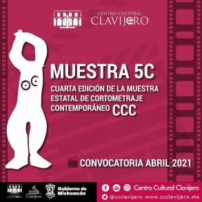 Lanza Clavijero Convocatoria para Cuarta Muestra Estatal de Cortometraje Contemporáneo  