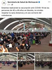 Delegación de la Secretaría del Bienestar aprueba macro módulos en Consejo Estatal de Vacunación 