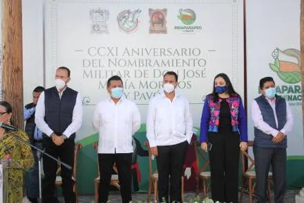 Es momento de seguir el ejemplo de Morelos, trabajar unidos por Michoacán: Carlos Torres Piña 